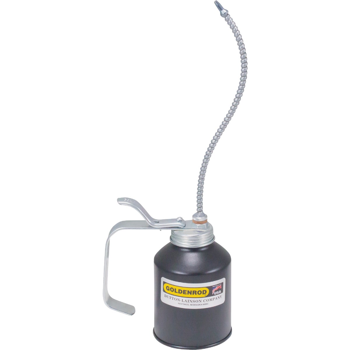  Goldenrod 12 Oz. Pump Oiler with Flexible 8 In. Spout