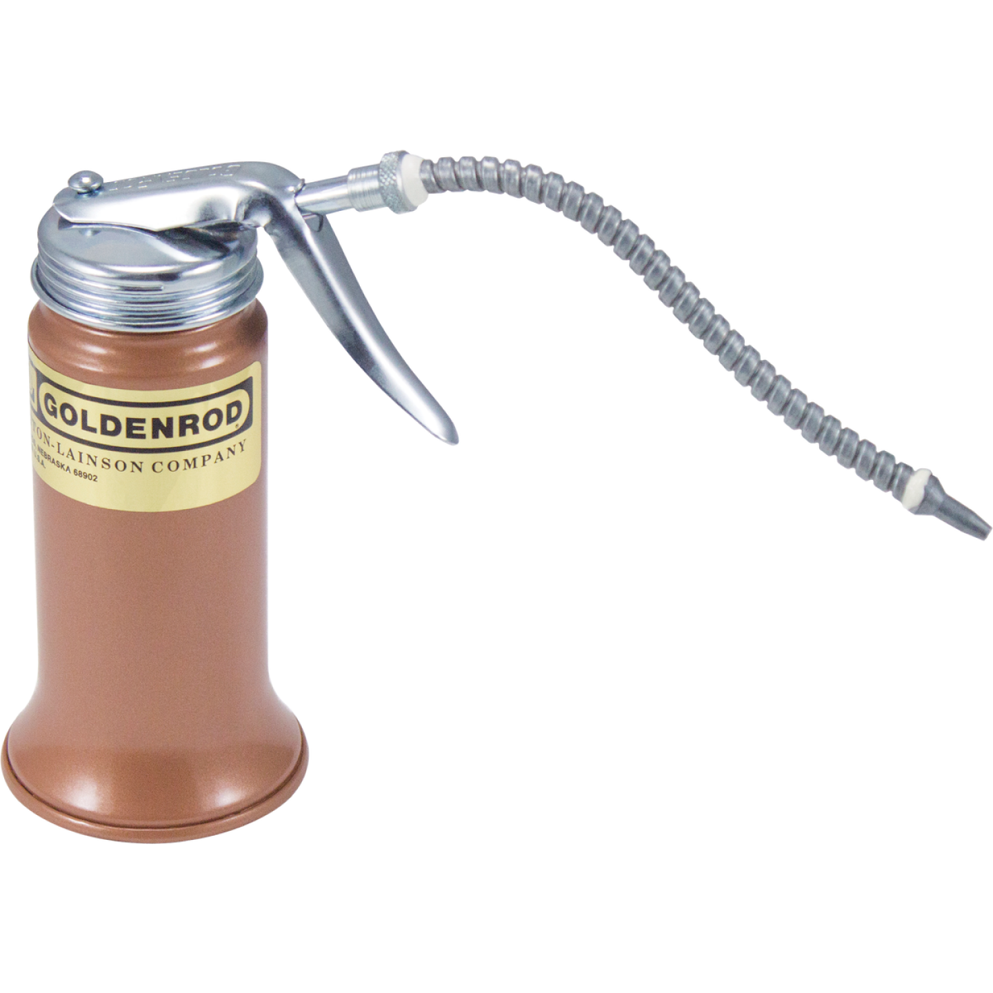 Goldenrod 6 Oz. Pump Oiler with Flexible 6 In. Spout Image 1