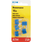 Bussmann 15A 32V ATM Blade Mini Automotive Fuse (5-Pack) Image 2