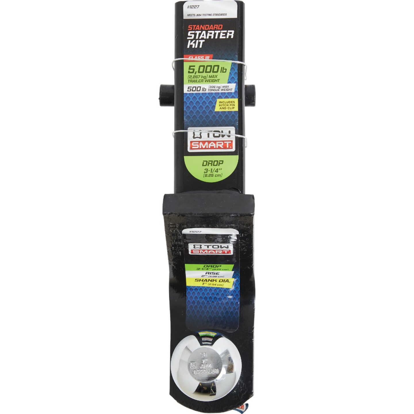 TowSmart Class III 3-1/4 In. Drop Standard Mount Starter Towing Kit, 5000 Lb. Capacity Image 2