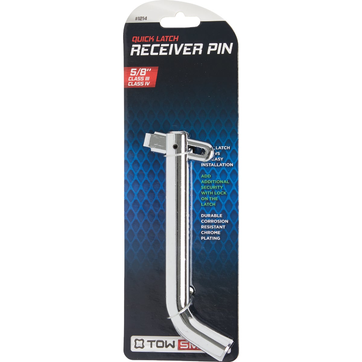 TowSmart 5/8 In. Anti-Theft Receiver Pin Image 2