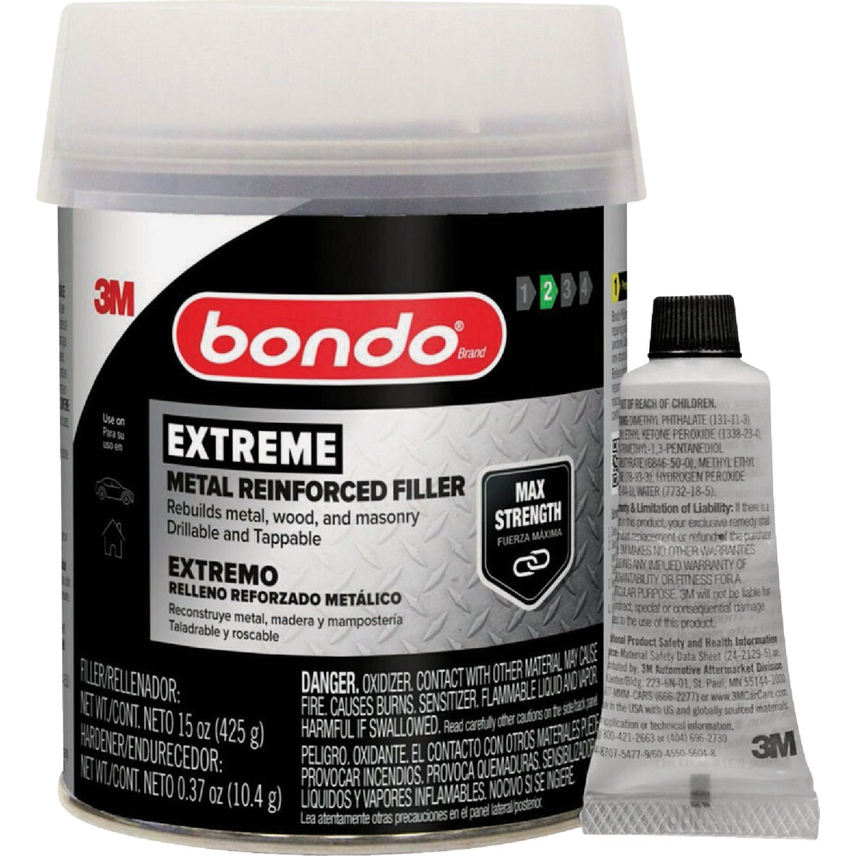 Bondo 15 Oz. Extreme Metal Reinforced Filler