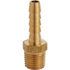 Milton 1/4 In. Barb 1/4 In. MNPT Brass Hose End (2-Pack) Image 1