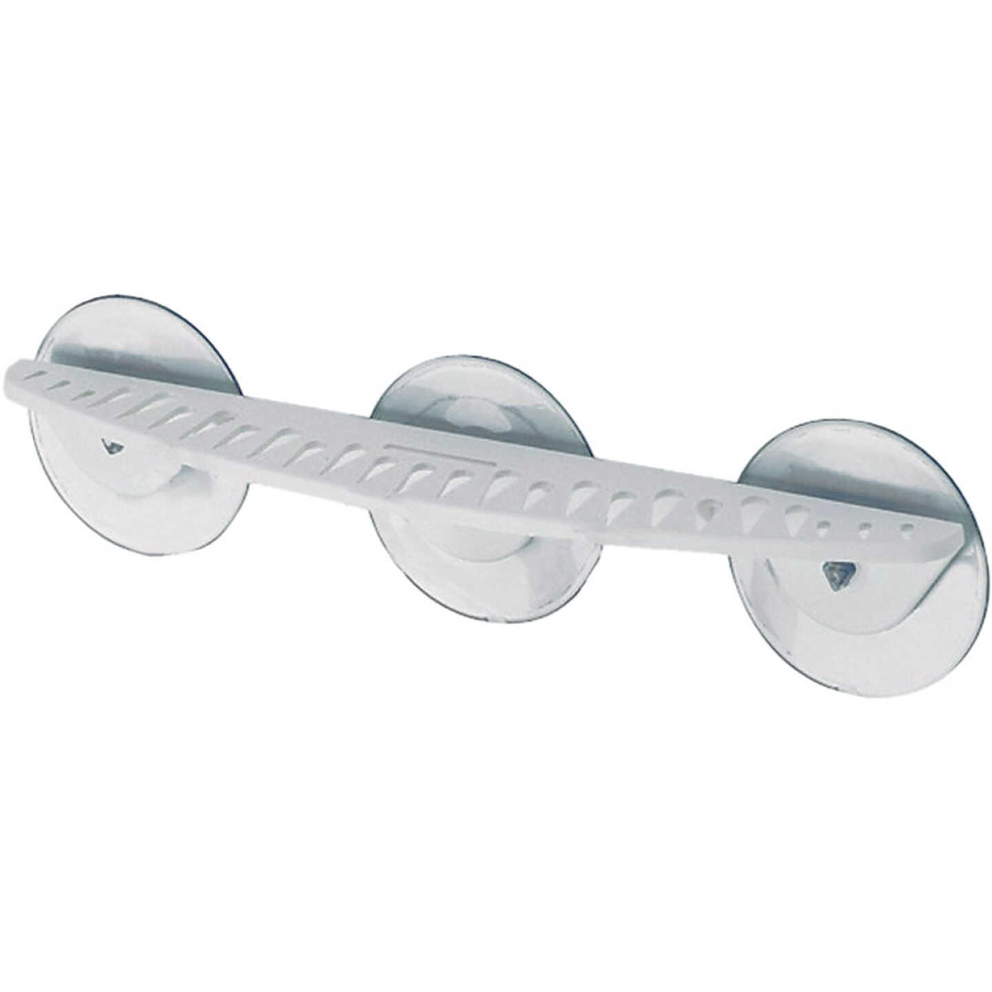Seachoice White Plastic 12 In. Lure Rack Storage Holder Image 1