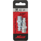 Milton M-Style 1/4" Male NPT Plug (2-Pack) Image 2