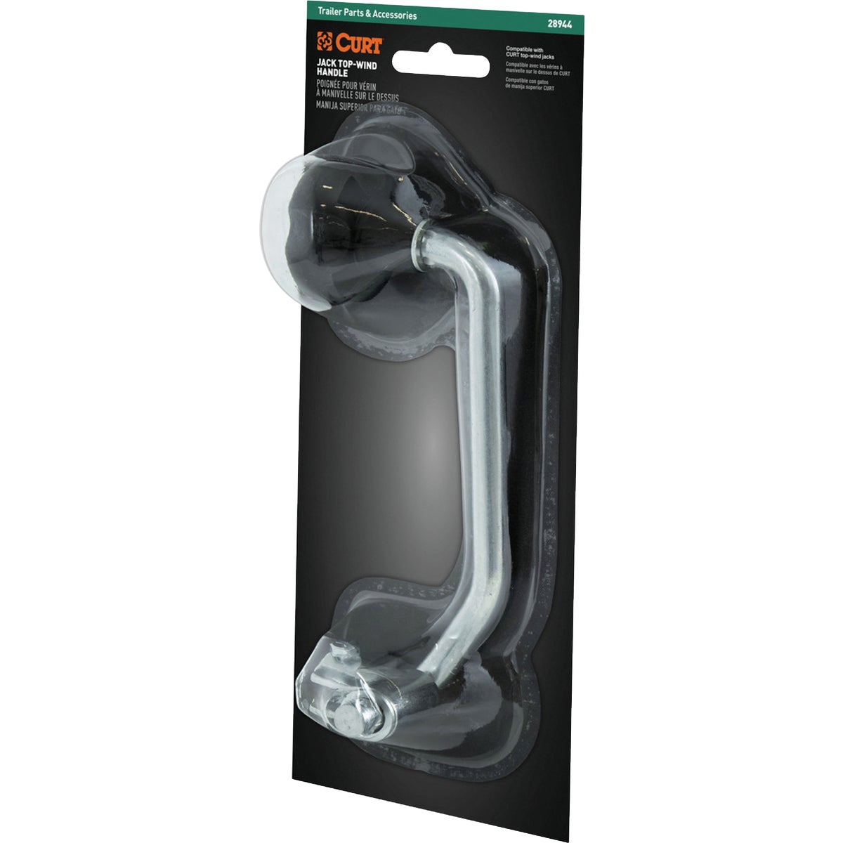 CURT Topwind Trailer Jack Crank Image 3
