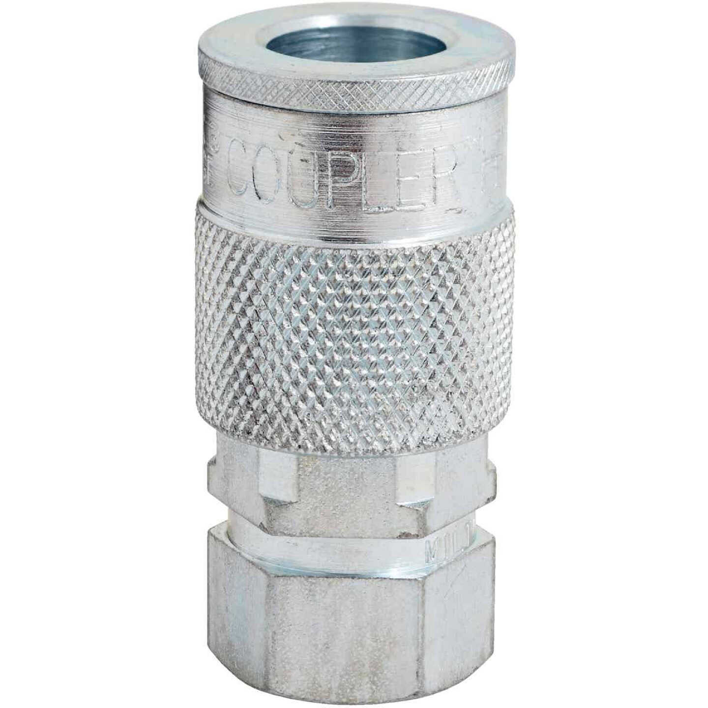 Milton 3/8 In. FPT H-Style Brass Coupler Image 1