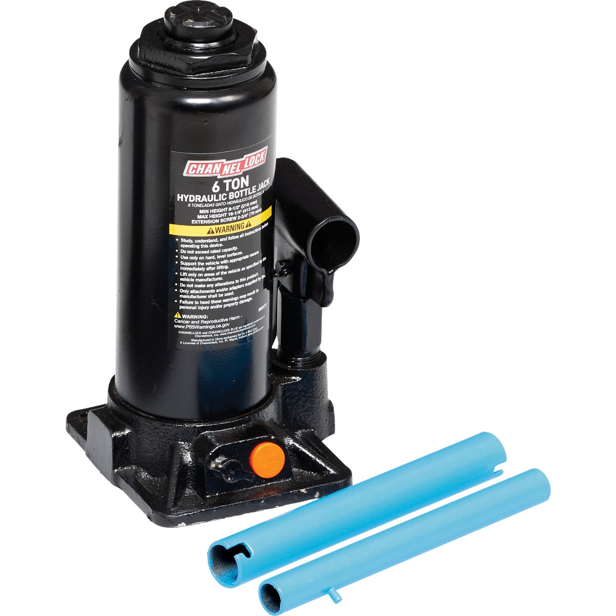 Channellock 6-Ton Bottle Jack Image 3