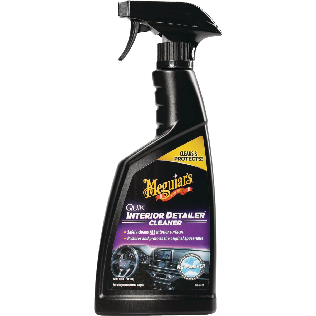 Meguiars 16 Oz. Trigger Spray Quik Interior Detailer Cleaner Image 4