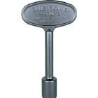 Blue Flame 3 In. Flat Black Finish Universal Fit Log Lighter Gas Valve Key Image 1