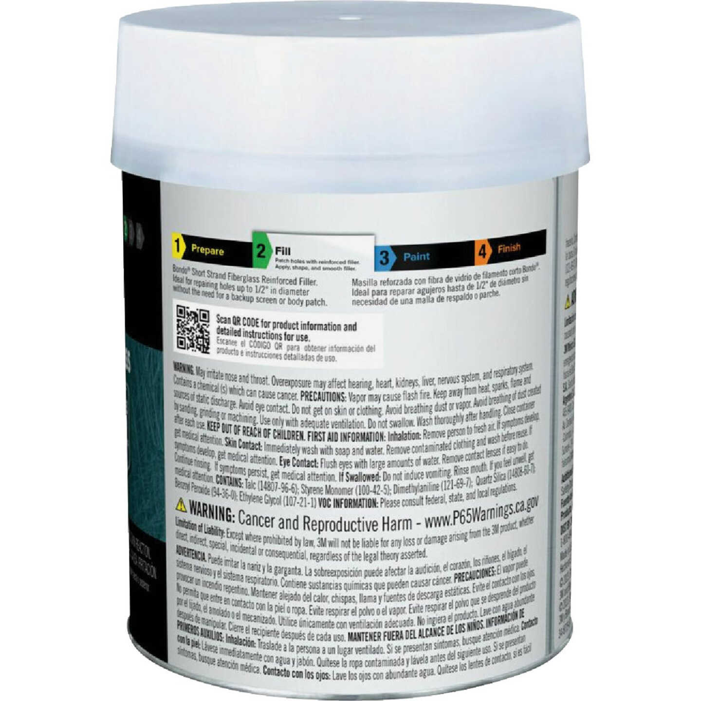 Bondo 41 Oz. Glass Reinforced Body Filler with Hardener Image 2