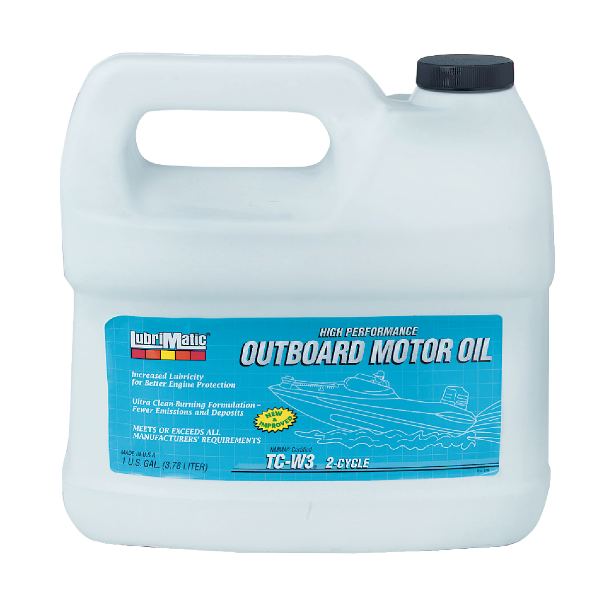 LubriMatic 1 Gal. Outboard 2-Cycle Motor Oil Image 1