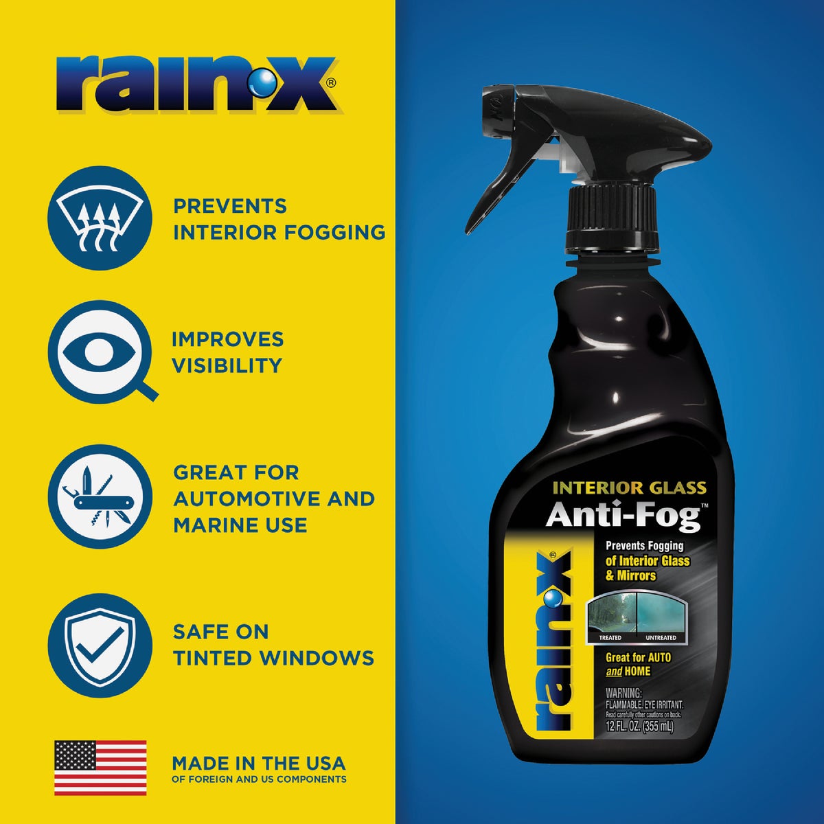 Rain-X 3.5 Oz. Liquid Interior Glass Anti-Fog Cleaner Image 6