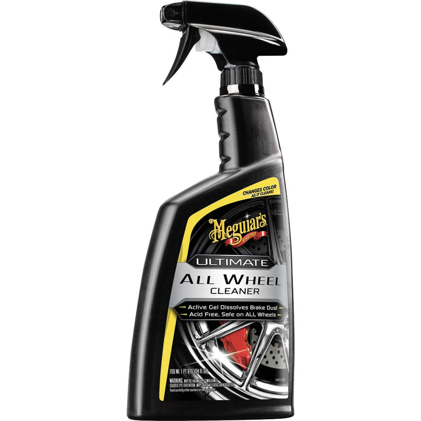 Meguiar's 24 Oz. Trigger Spray Gel Ultimate All Wheel Cleaner Image 1