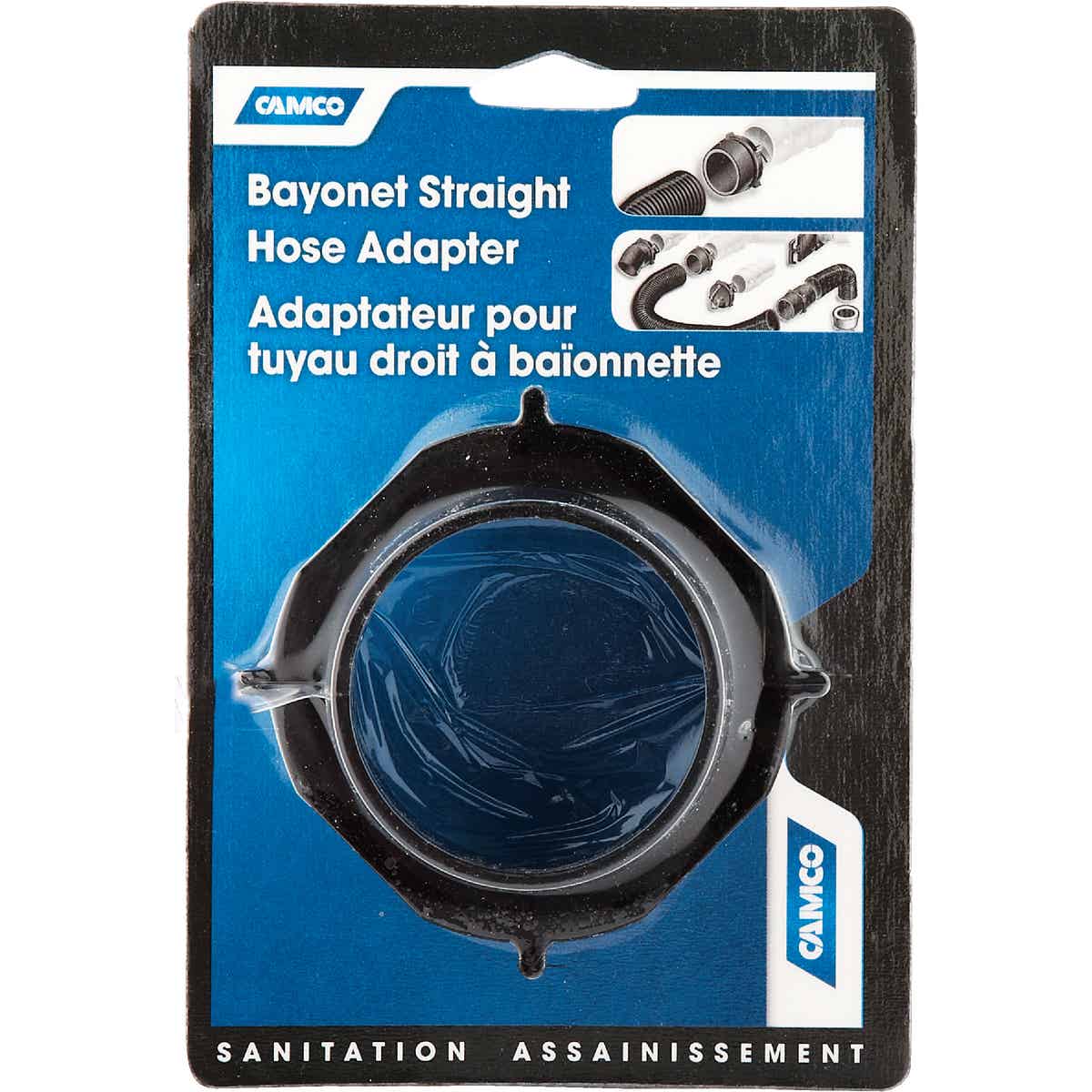 Camco Straight RV Sewer Hose Adapter Image 2