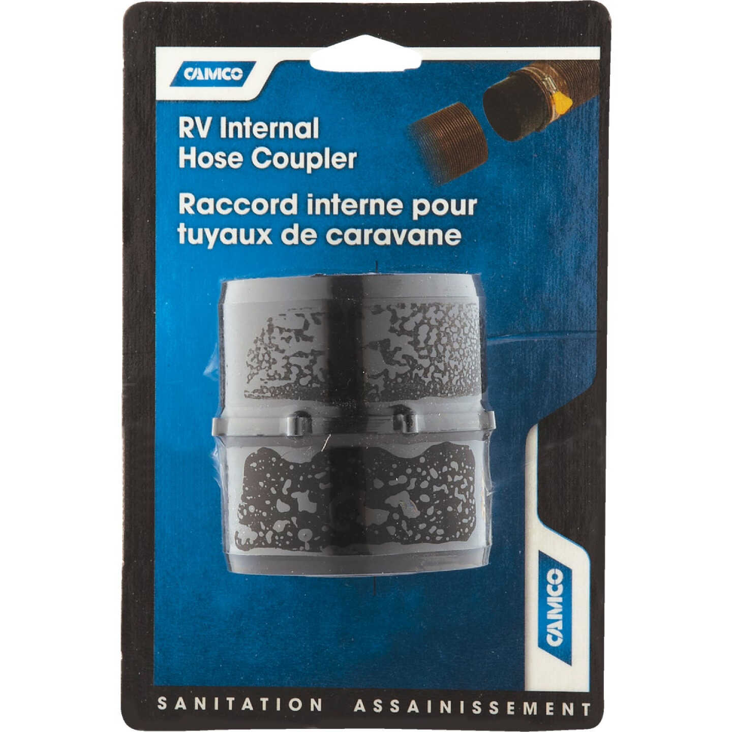Camco RV Sewer Hose Coupler Image 2