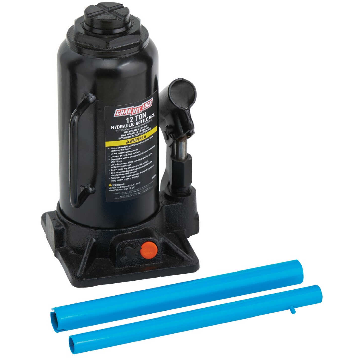 Channellock 12-Ton Bottle Jack Image 2