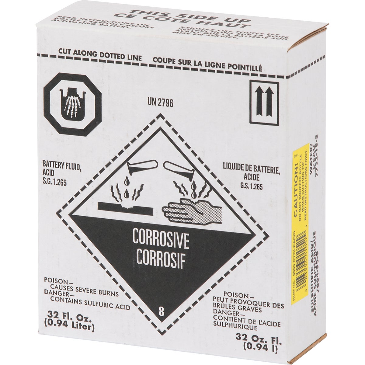 Cycleacid 1 Qt. Battery Acid