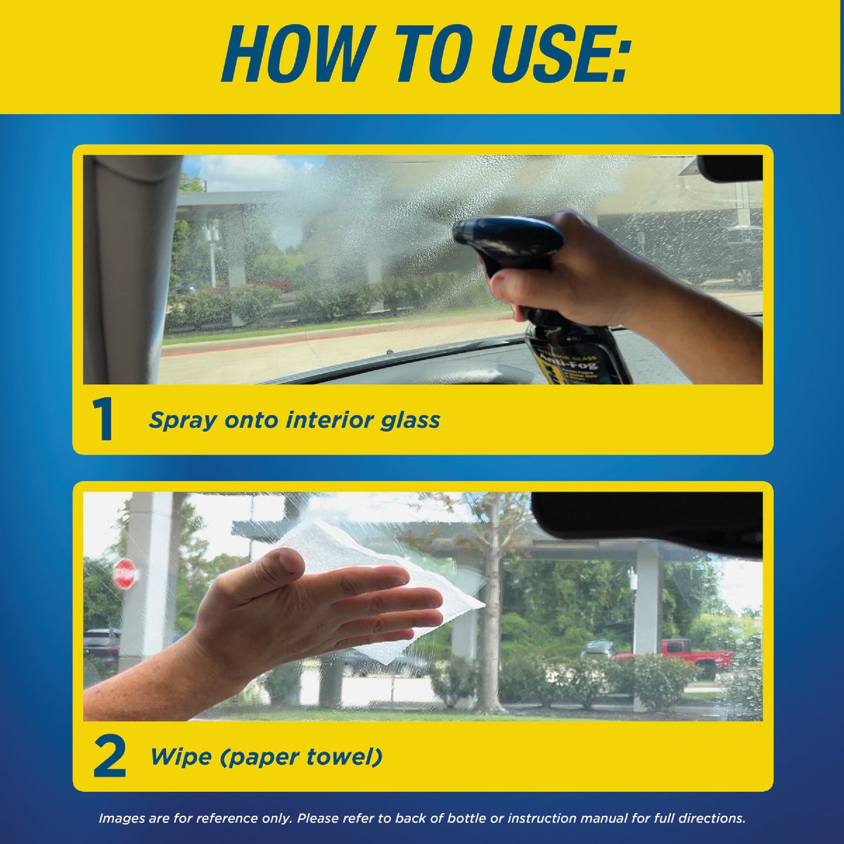 Rain-X 12 Oz. Trigger Spray Interior Glass Anti-Fog Cleaner Image 3