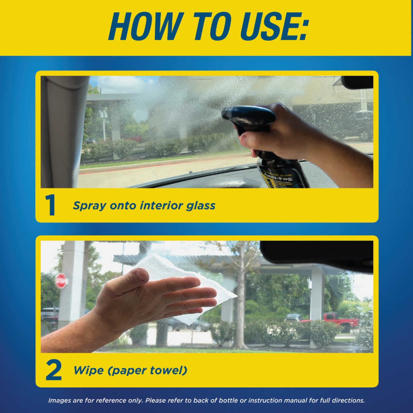 Rain-X 12 Oz. Trigger Spray Interior Glass Anti-Fog Cleaner Image 3