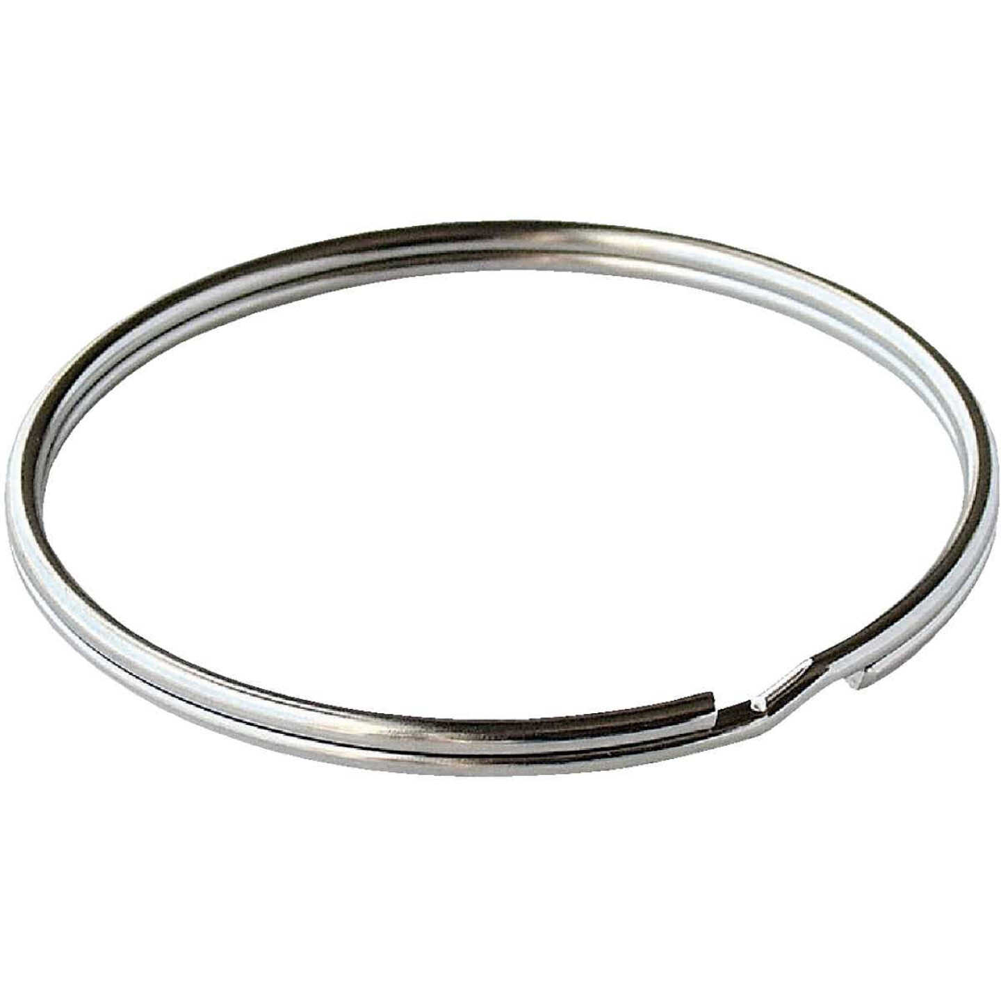 Lucky Line Tempered Steel Nickel-Plated 1-1/4 In. Key Ring (100-Pack) Image 1
