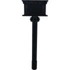 Blue Flame Expandable Flat Black Finish Gas Valve Key Image 1