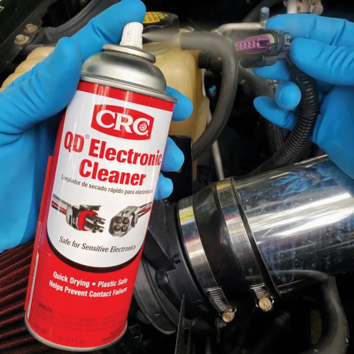  CRC 11 Oz. Aerosol QD Electronic Parts Cleaner Image 4