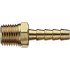 Tru-Flate 5/16 In. Barb 1/4 In. MNPT Brass Hose End Image 1