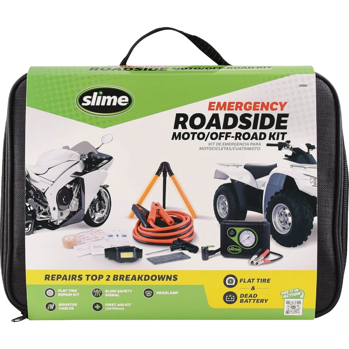 Slime Moto/Off-Road Emergency Roadside Kit Image 1