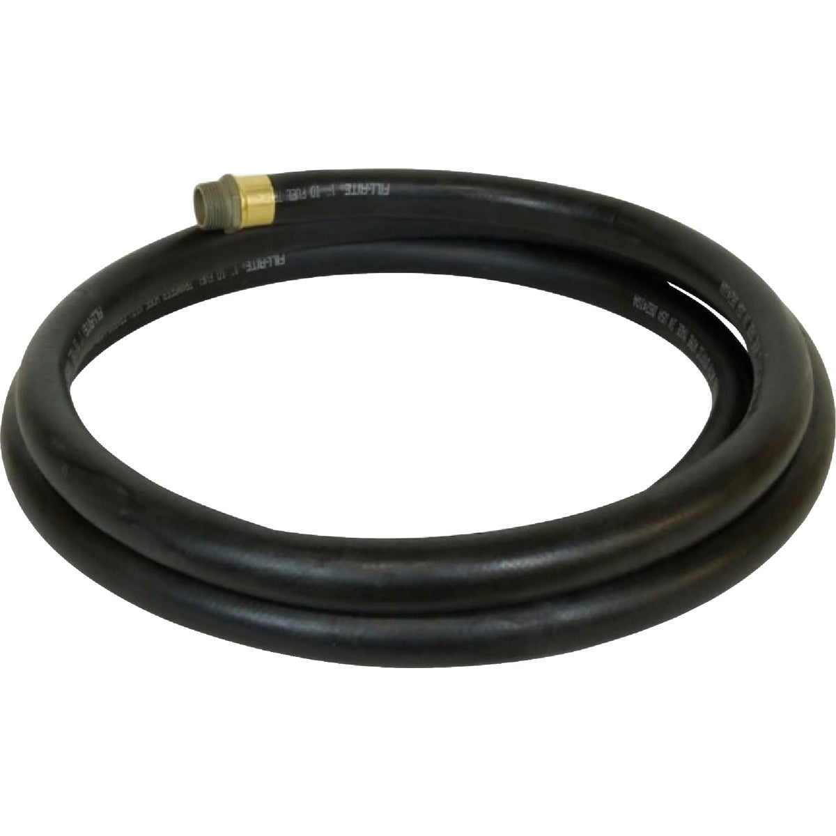 Fill-Rite 1 In. x 12 Ft. Rubber Fuel Transfer Hose with Static Wire and Internal Spring Guards