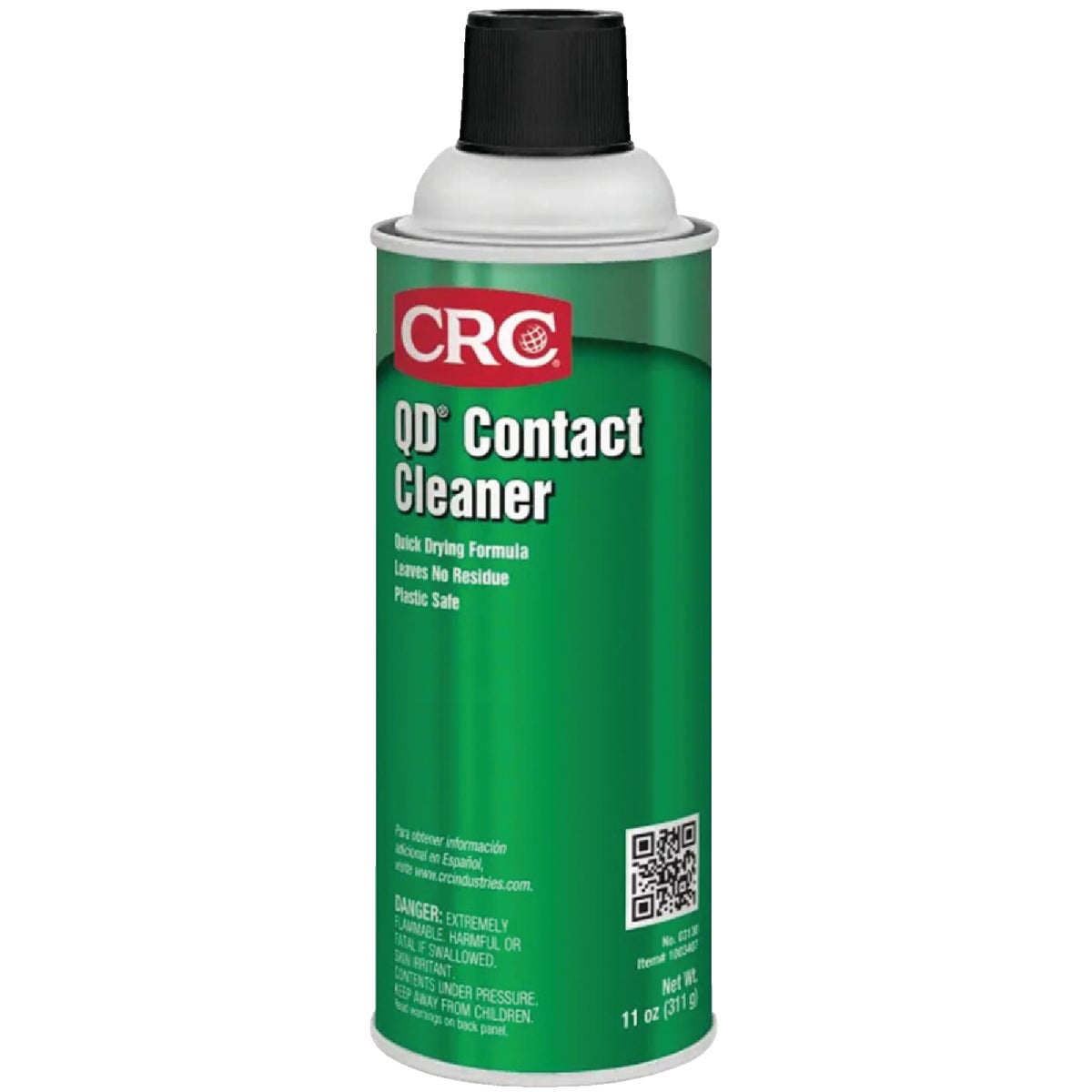 CRC 11 Oz. Aerosol QD Contact Electronic Parts Cleaner