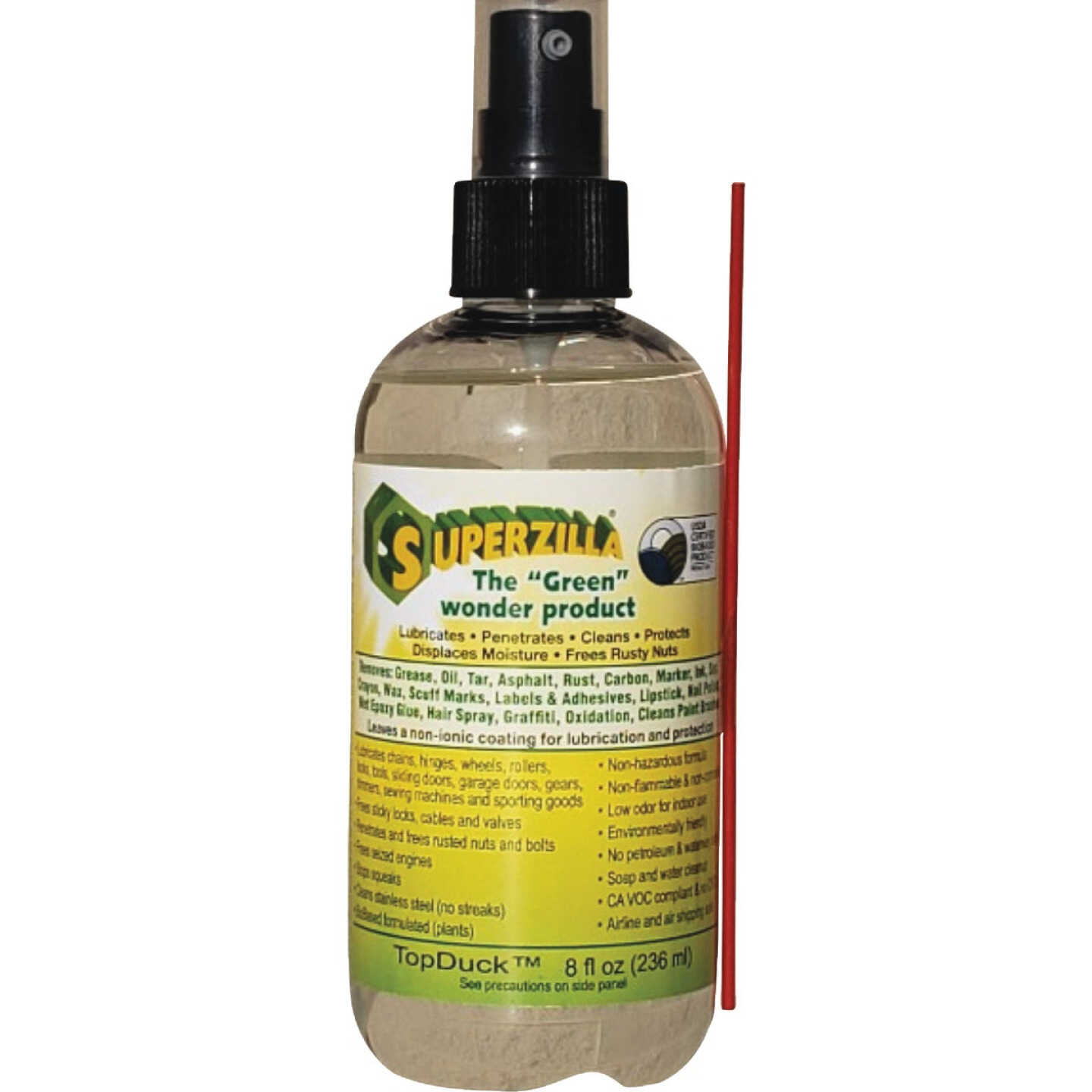 Superzilla 8 Oz. Pump Spray Bottle Cleaner/Lubricant Image 1