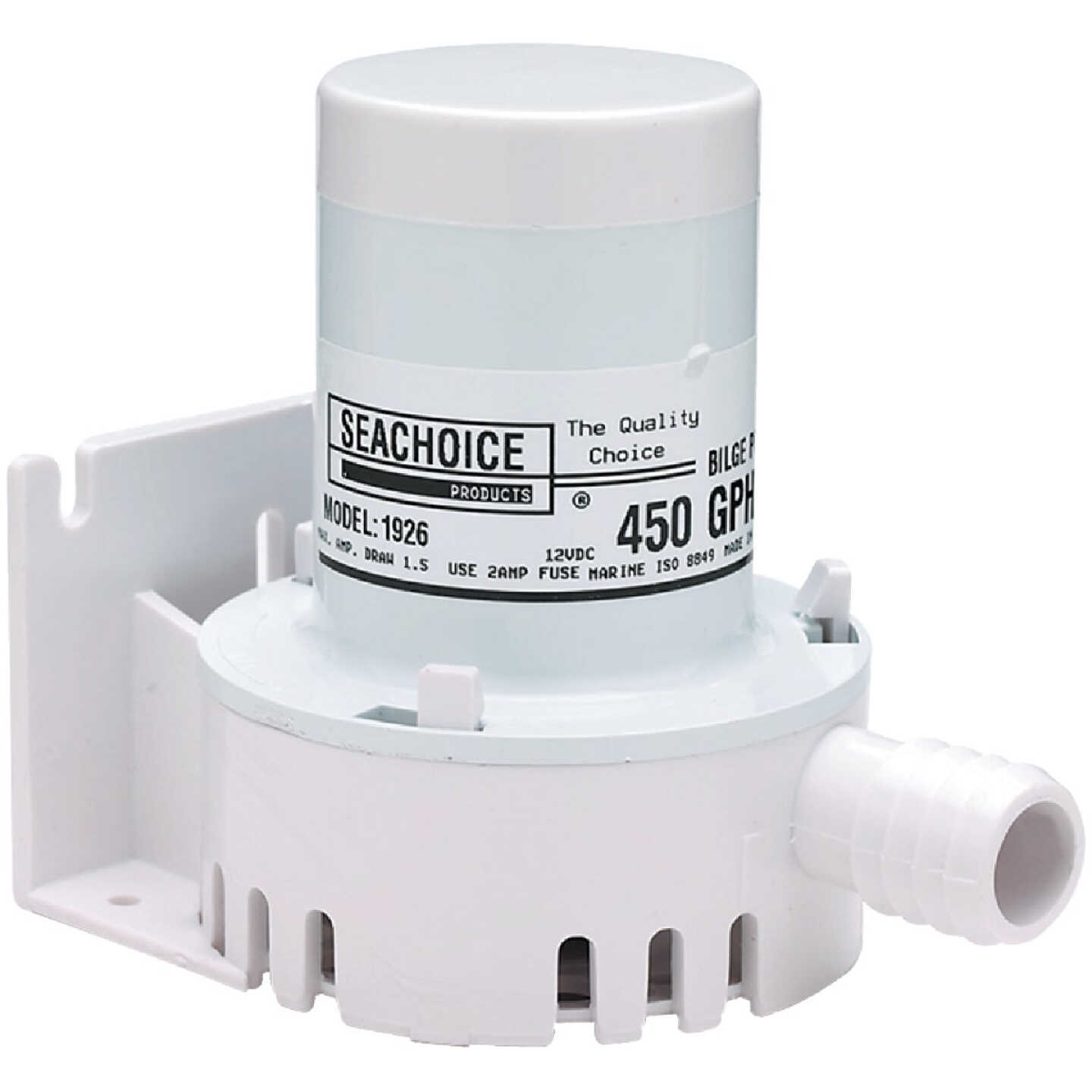 Seachoice 450 GPH ABS Plastic 3/4 In. Bilge Pump Image 1