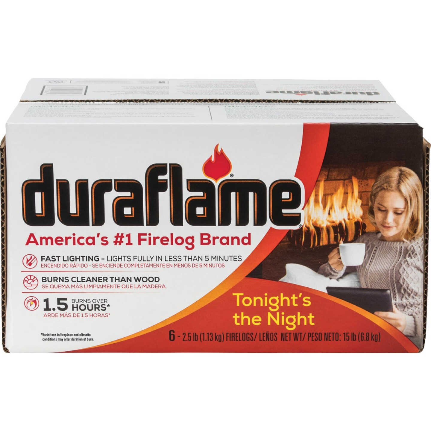 Duraflame 1.5-Hour Firelog (6-Pack) Image 1