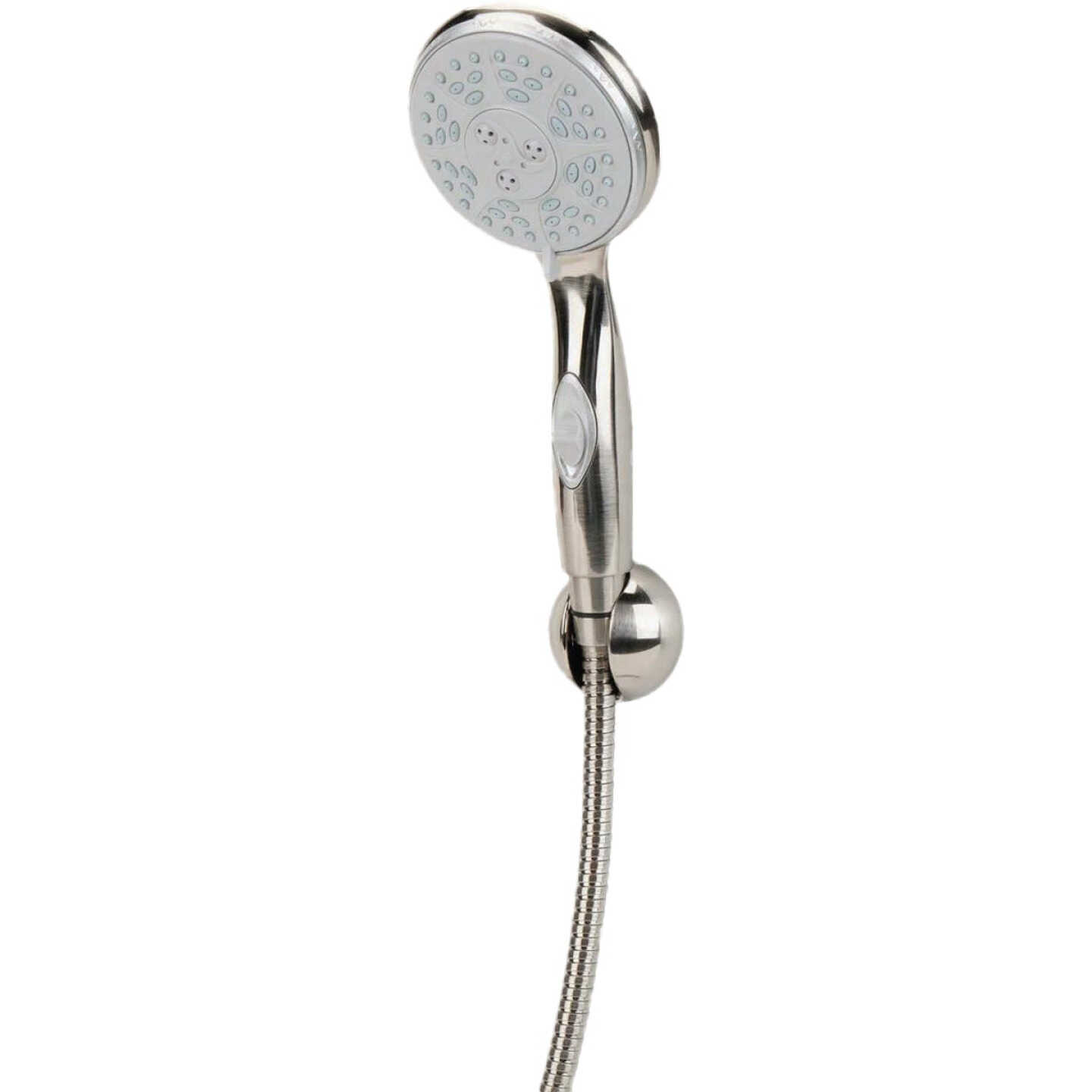 Camco Complete RV/Marine Shower Head Kit, Brushed Nickel Image 1