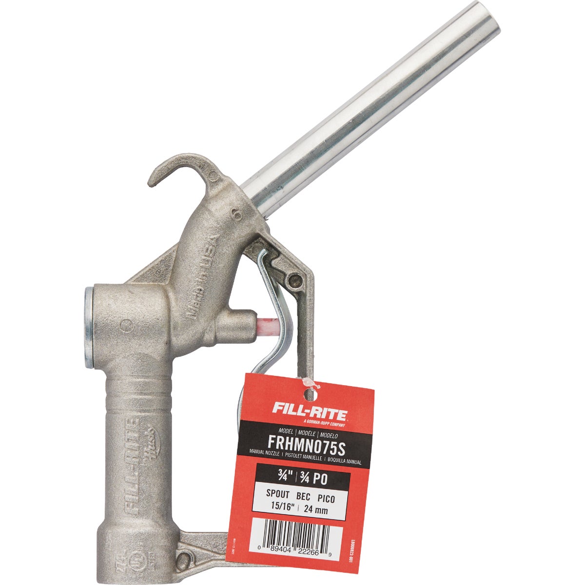 Fill-Rite 3/4 In. Aluminum Manual Nozzle Image 2
