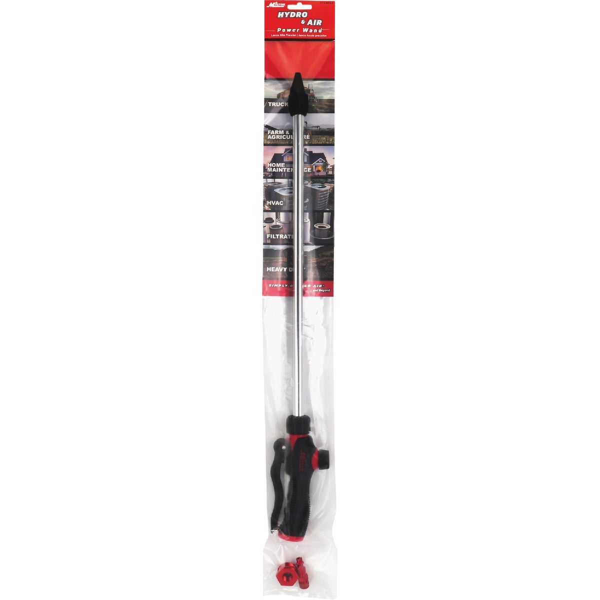 Milton 2-in-1 High Volume Hydro and Air Power Cleaning Wand Image 2