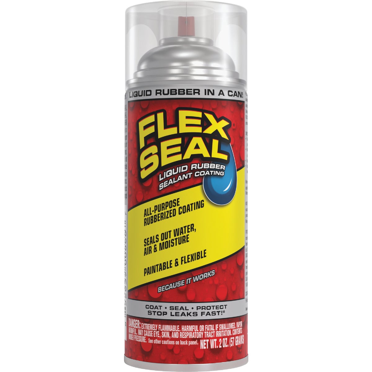 FLEX SEAL 2 Oz. Mini Spray Rubber Sealant, Clear Image 1
