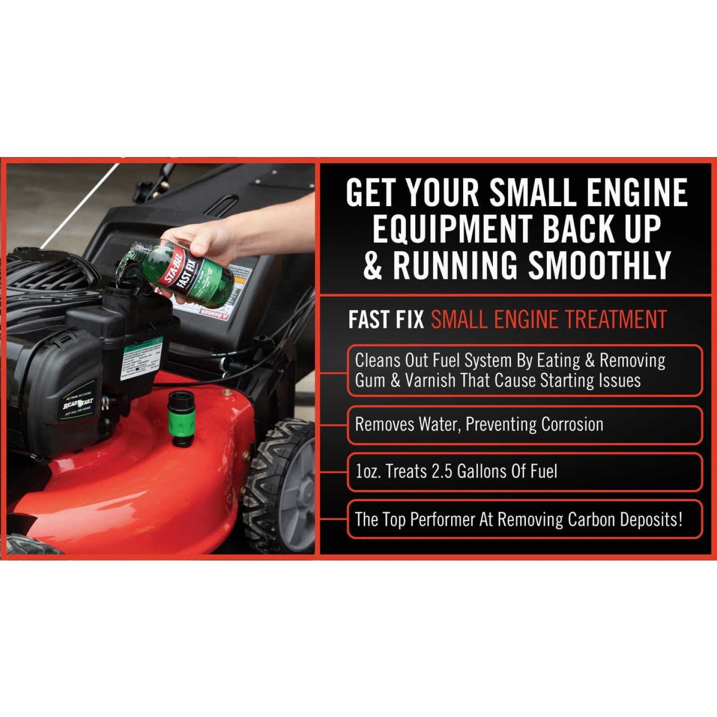 STA-BIL 4 Oz. Fast Fix Small Engine Treatment Image 5
