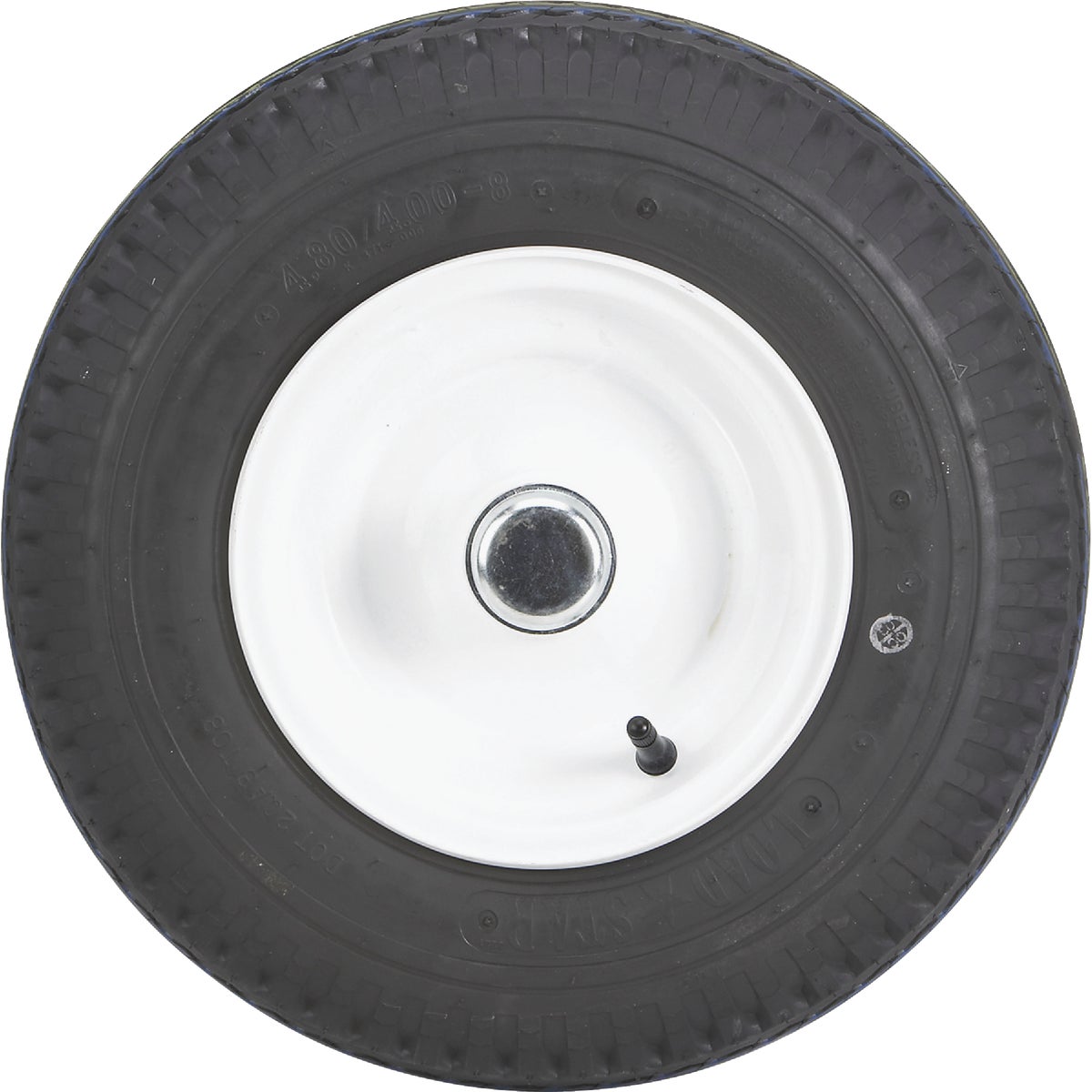 Kenda Loadstar 8 In. 480-8 Load Range B Trailer Tire with Rim Image 2
