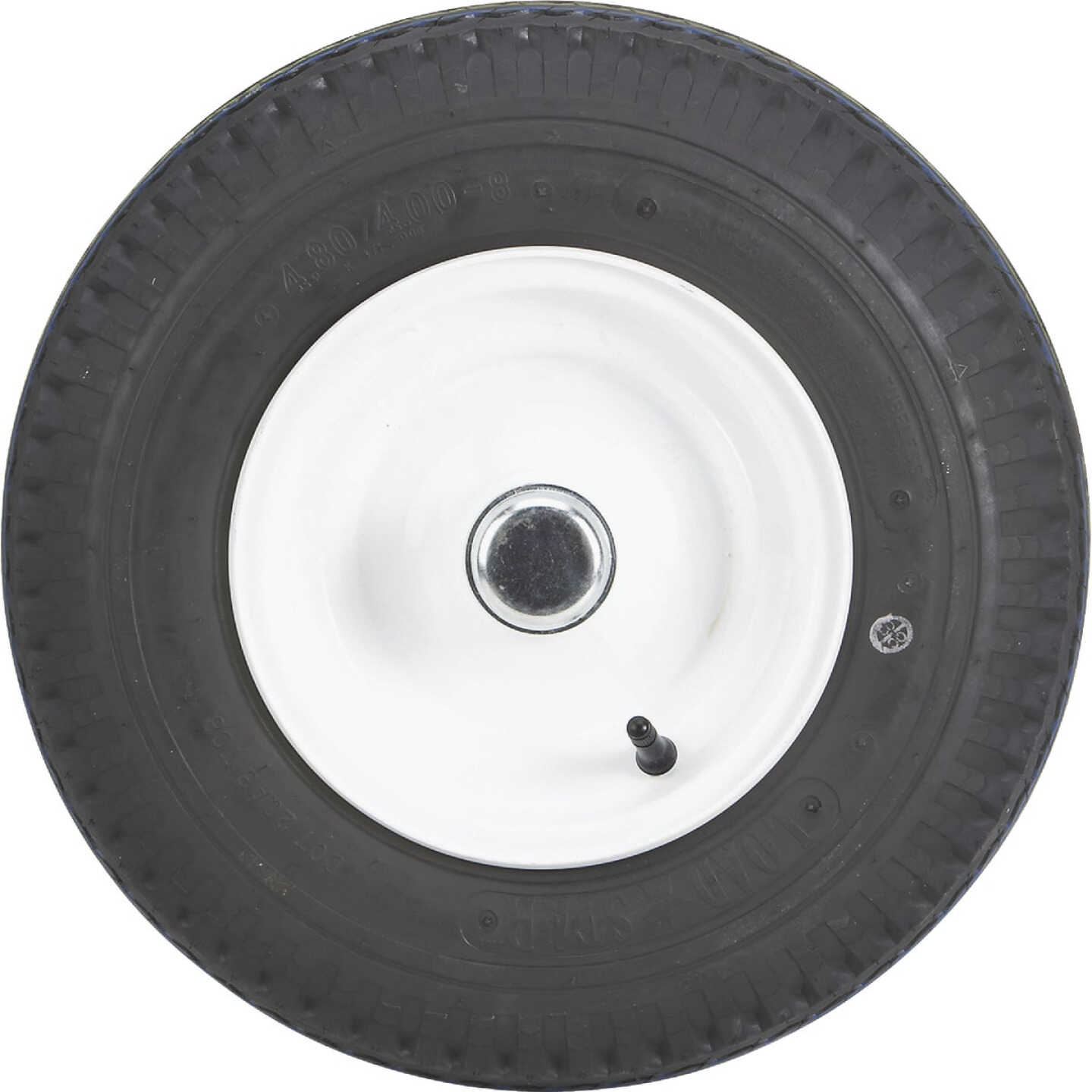 Kenda Loadstar 8 In. 480-8 Load Range B Trailer Tire with Rim Image 2