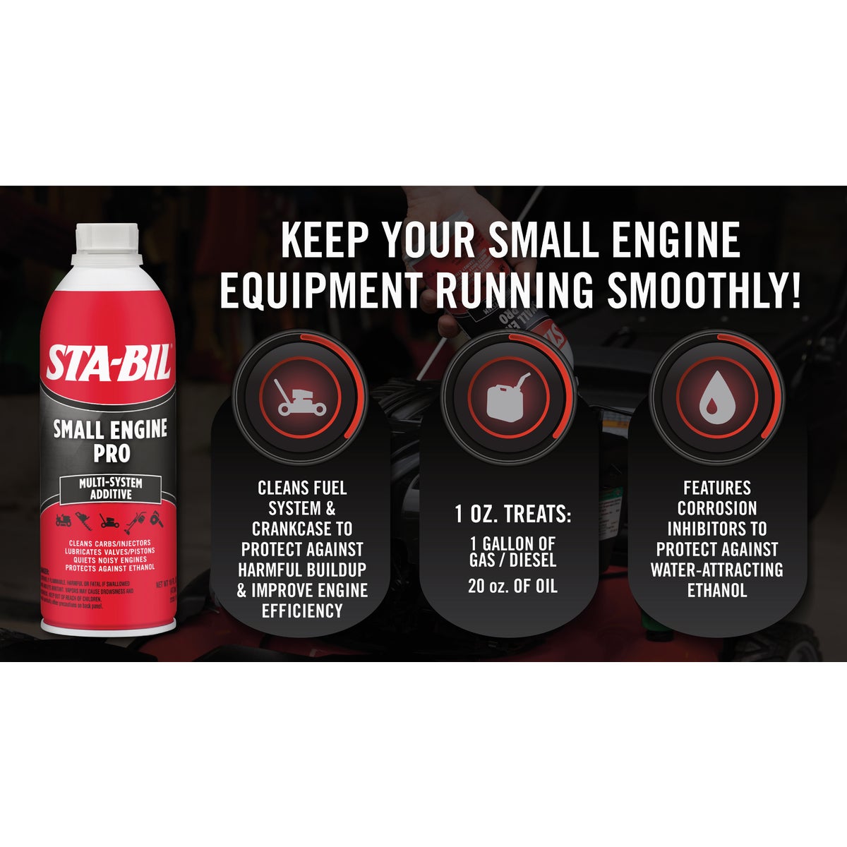 STA-BIL 16 Oz. Small Engine Pro Image 5