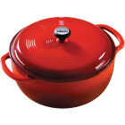 Lodge 7-1/2 Qt. Dutch Oven, Red Image 1