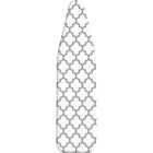 Whitmor Deluxe Ironing Board Cover/Pad - Medallion & Fresh Gray Image 1