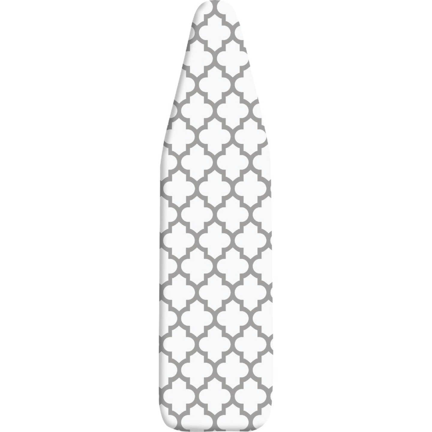 Whitmor Deluxe Ironing Board Cover/Pad - Medallion & Fresh Gray Image 1