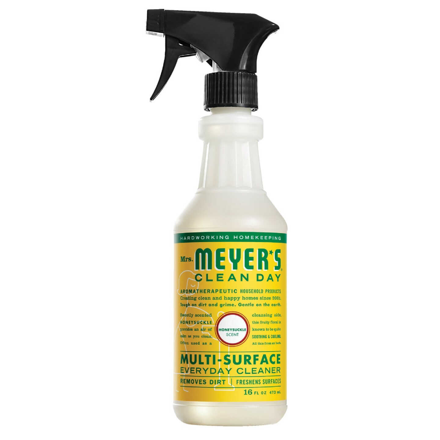 Mrs. Meyer's Clean Day 16 Oz. Honeysuckle Multi-Surface Everyday Cleaner Image 1