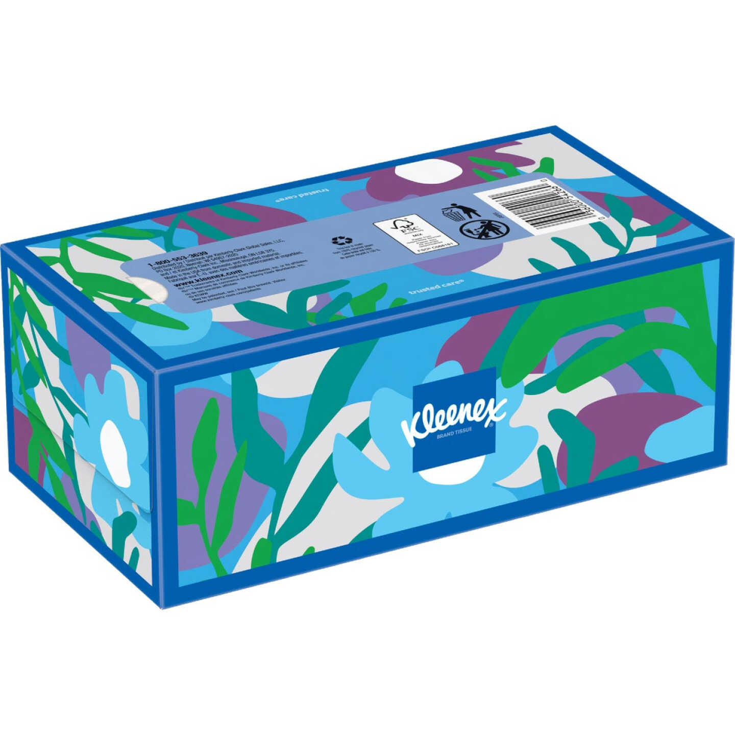 Kleenex Trusted Care 160 Count 2-Ply White Facial Tissue Image 6