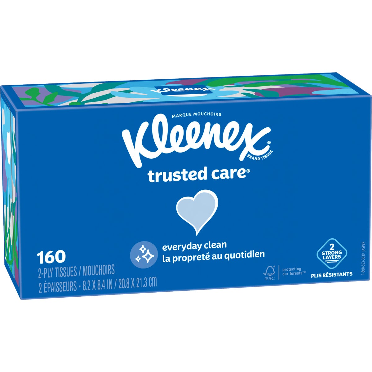 Kleenex Trusted Care 160 Count 2-Ply White Facial Tissue Image 2