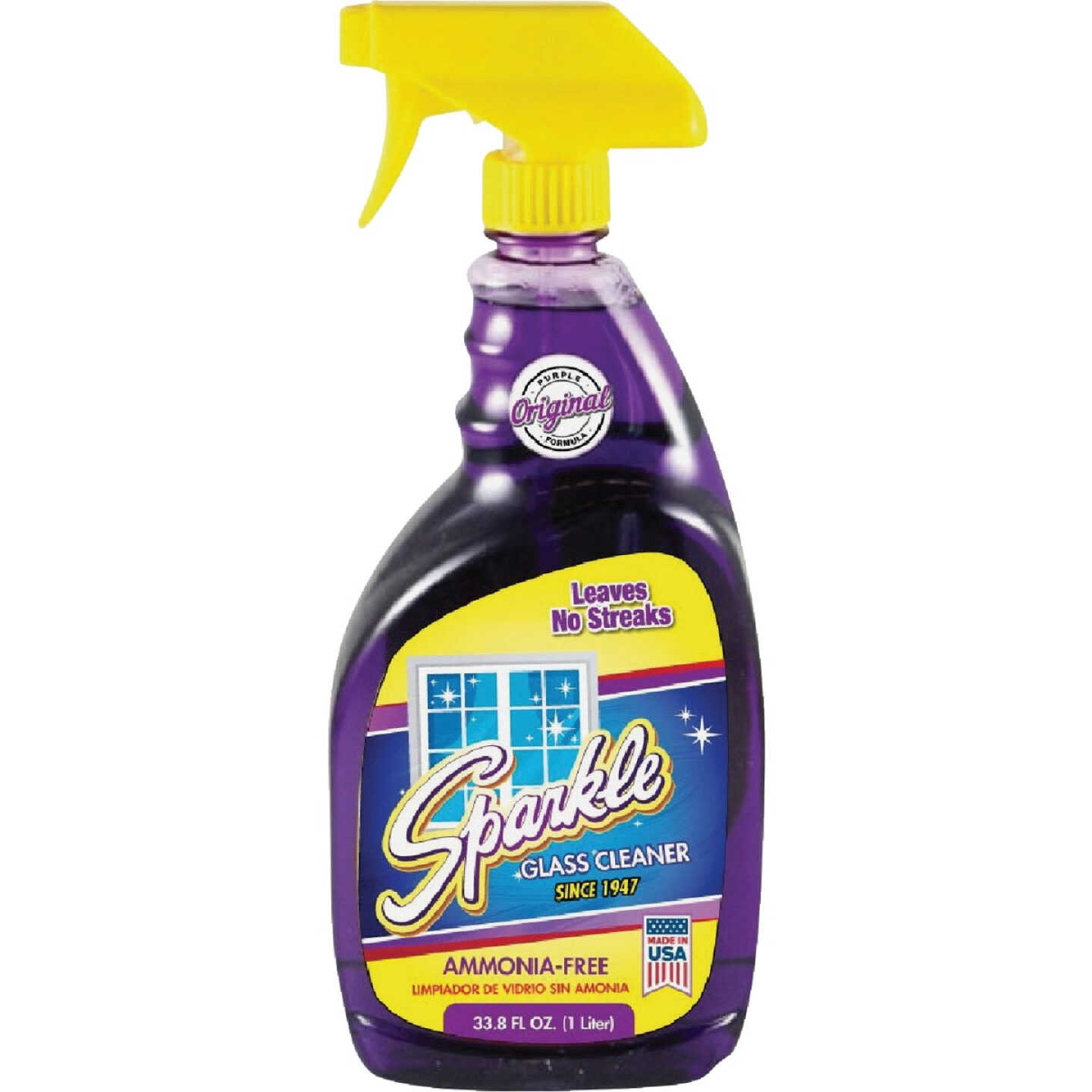 Sparkle 33.8 Oz. Purple Glass & Surface Cleaner Image 1