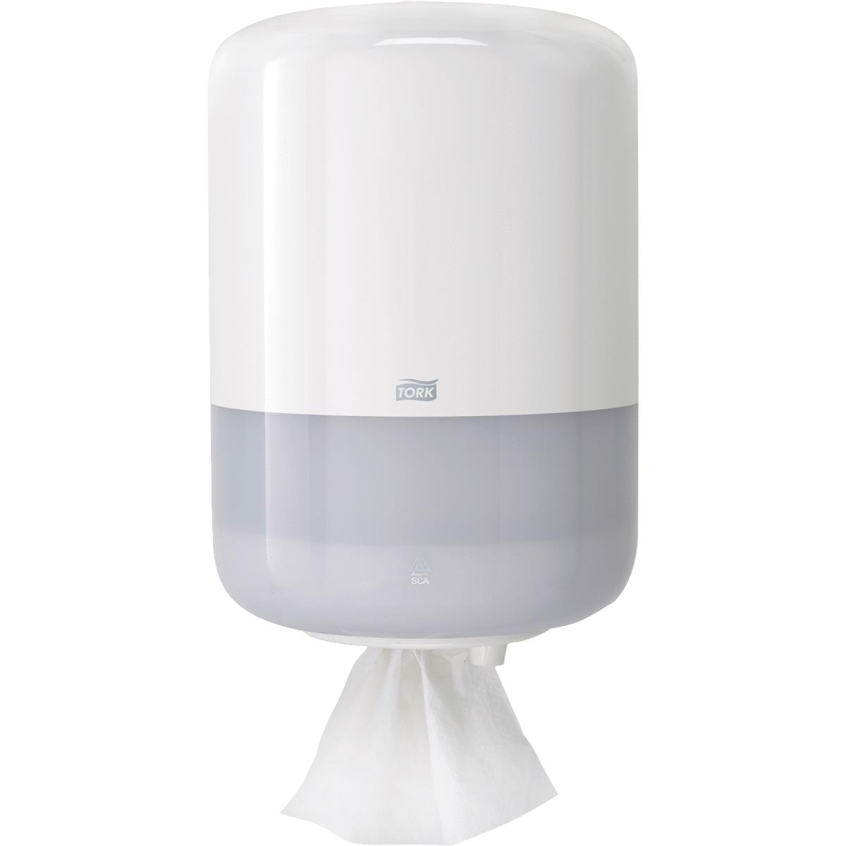 WHT CENTR PULL DISPENSER